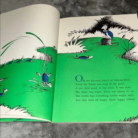 1986 Edition Yertle the Turtle and Other Stories by Dr. Seuss Paperback Edition - Picture 3 of 11
